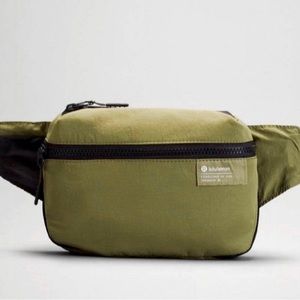 Lululemon Army Green Clean Lines Belt Bag